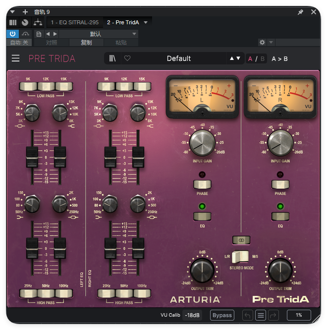 图片[1]-Arturia Pre TridA_均衡器-艾瑞乐精品音频资源网