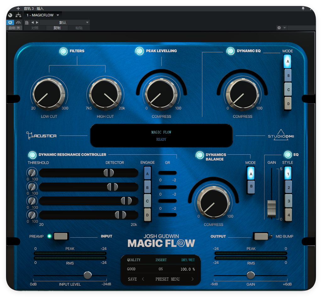 图片[1]-插件源码64Bit——Acustica.Audio.Magic.Flow-艾瑞乐精品音频资源网