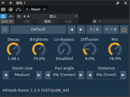 图片[1]-插件源码64Bit——ARVerb-Room-艾瑞乐精品音频资源网