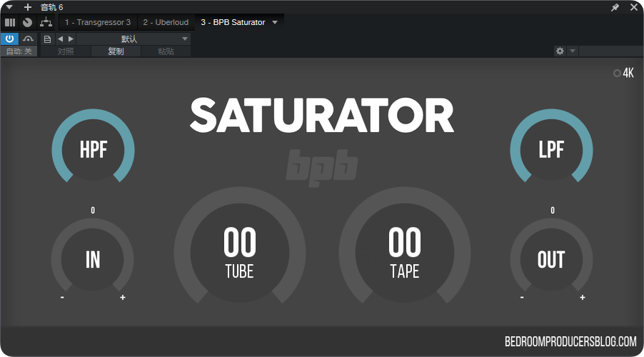 图片[1]-插件源码64Bit——BPB Saturator-艾瑞乐精品音频资源网