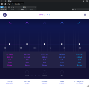 Wavesfactory_Spectre_分段饱和-艾瑞乐精品音频资源网