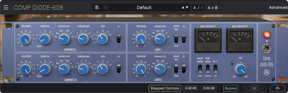 图片[1]-Arturia_Comp DIODE-609_硬件压缩-艾瑞乐精品音频资源网