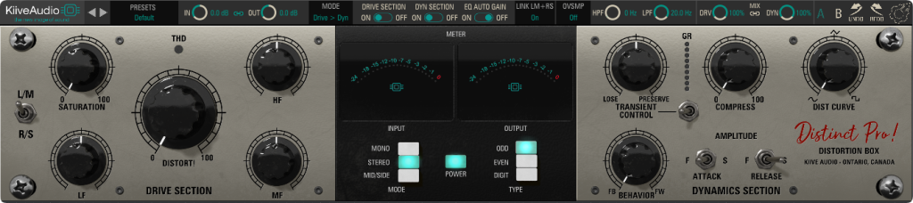 图片[1]-Kiive Audio_Distinct Pro饱和失真-艾瑞乐精品音频资源网