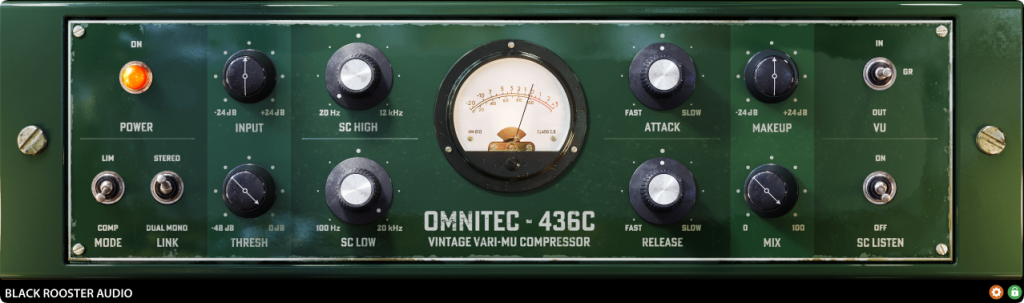 图片[1]-Black Rooster Audio_OmniTec-436C电子管压缩器-艾瑞乐精品音频资源网