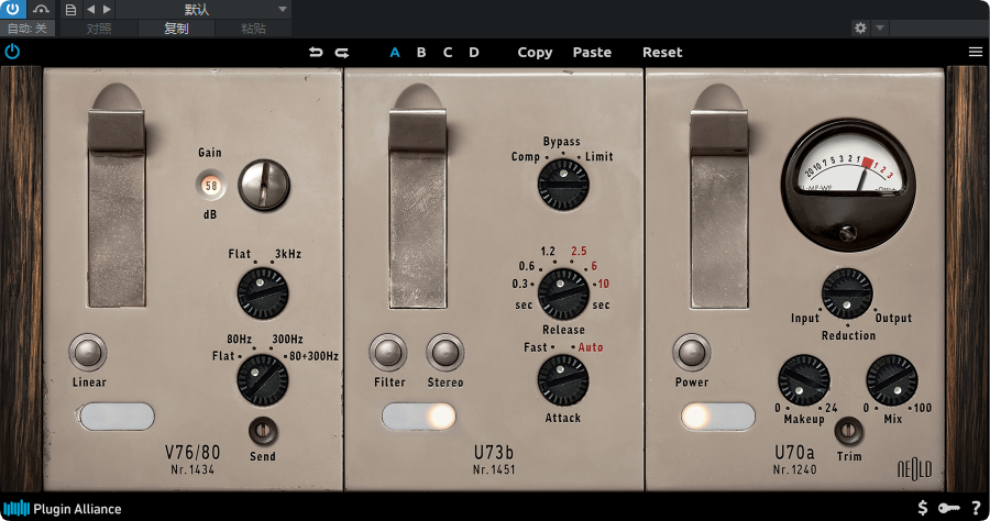 图片[1]-Plugin Alliance_NEOLD V76U73前级放大/压缩器 / 限制器-艾瑞乐精品音频资源网