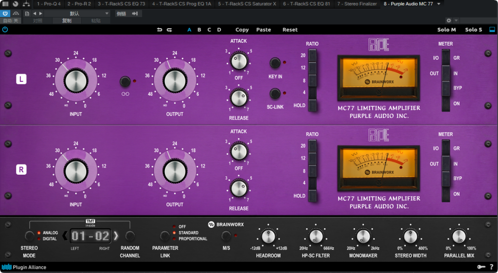 图片[1]-Plugin Alliance_Purple Audio MC 77_FET压缩器-艾瑞乐精品音频资源网