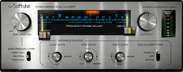图片[1]-Softube_Focusing Equalizer均衡器-艾瑞乐精品音频资源网