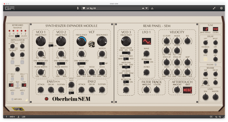 图片[1]-GForce Software – Oberheim SEM_合成器-艾瑞乐精品音频资源网
