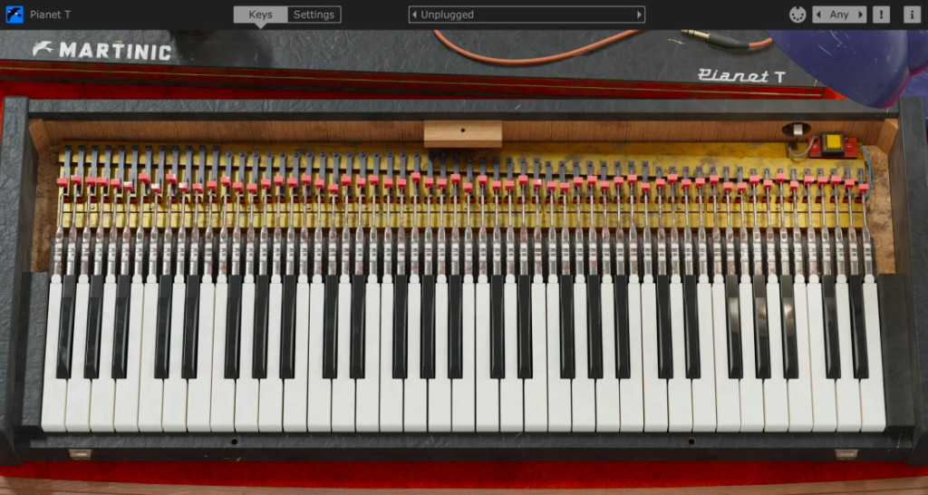 图片[1]-Martinic Pianet-T v1.0.2-TCD70 年代电子机械钢琴音源-艾瑞乐精品音频资源网