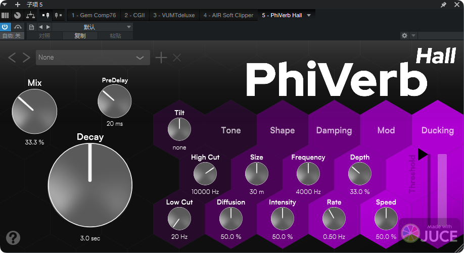 图片[1]-Orpheus Effects_PhiVerb Hall_混响-艾瑞乐精品音频资源网