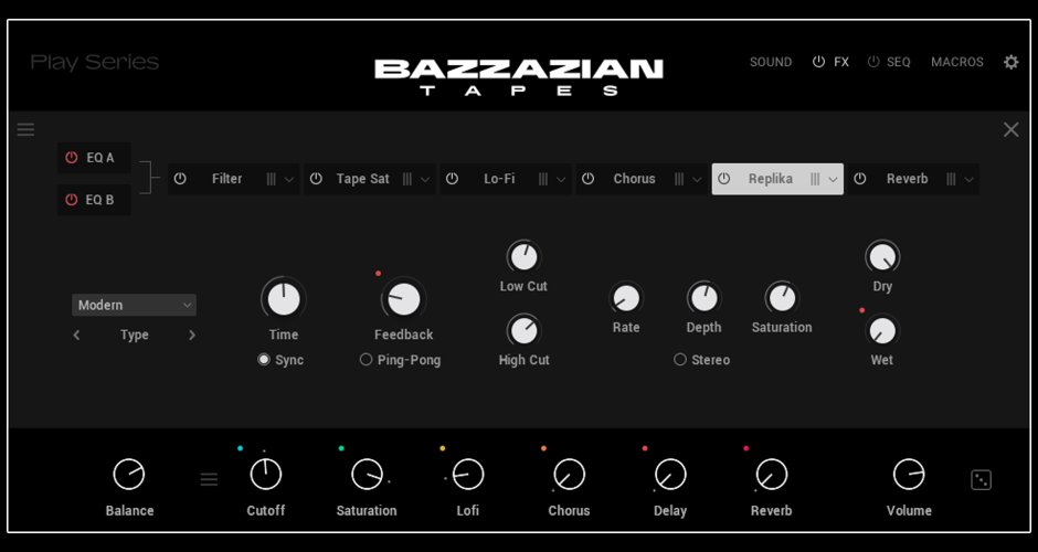 图片[2]-Native Instruments Play Series Bazzazian Tapes     KONTAKT7.4.0（或更高版本）-艾瑞乐精品音频资源网