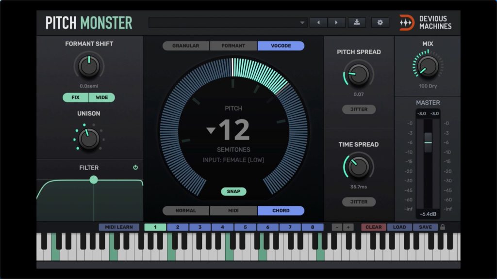 图片[1]-人声电音合唱怪兽特殊音效效果器Devious Machines Pitch Monster_WIN-艾瑞乐精品音频资源网
