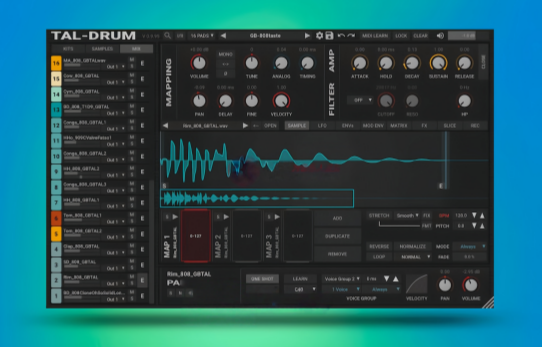 图片[1]-鼓机打击垫采样器插件Togu Audio Line TAL-Drum_WIN-艾瑞乐精品音频资源网