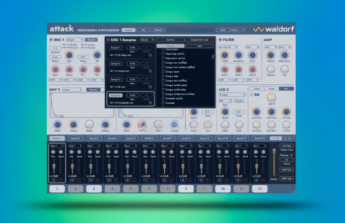 图片[1]-打击乐合成器插件效果器Waldorf – Attack 3_WIN-艾瑞乐精品音频资源网
