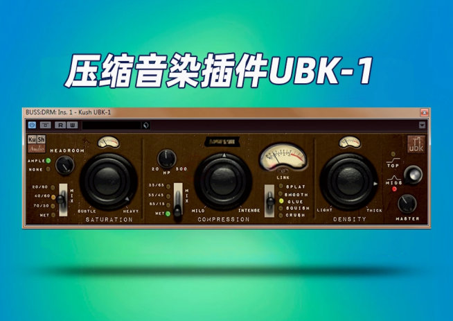 图片[1]-音染插件效果器Kush Audio UBK-1_win-艾瑞乐精品音频资源网