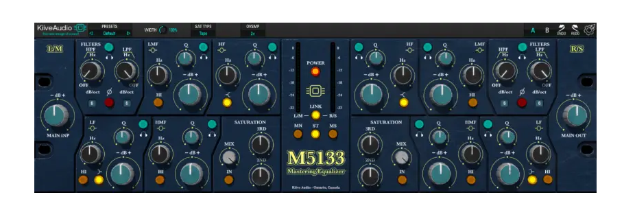 图片[1]-母带总线均衡插件Kiive Audio M5133 Mastering Equalizer_win-艾瑞乐精品音频资源网