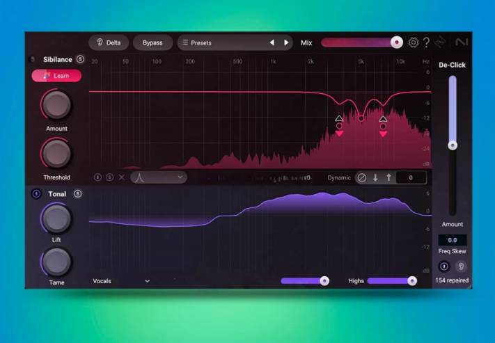 图片[1]-臭氧智能消咝神器效果器插件iZotope Velvet_win-艾瑞乐精品音频资源网
