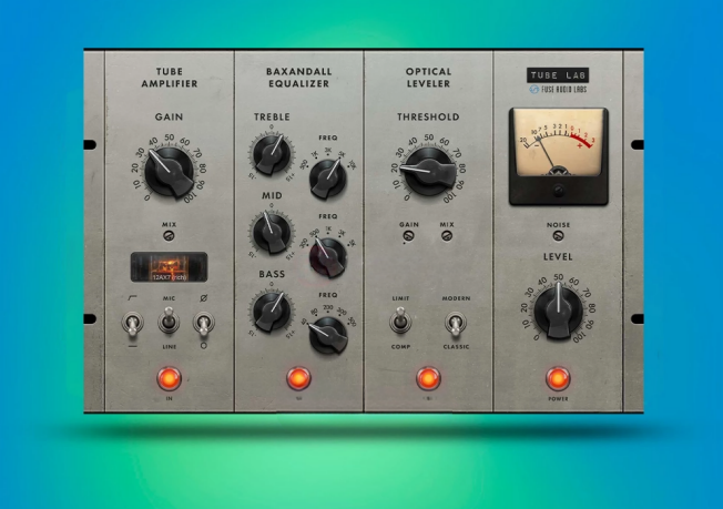 图片[1]-电子管通道条插件效果器Fuse Audio – Tube Lab v1.0.0 R2R WiN-艾瑞乐精品音频资源网