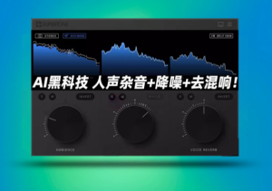 一键去混响去杂音降噪Supertone Clear_ WIN-艾瑞乐精品音频资源网