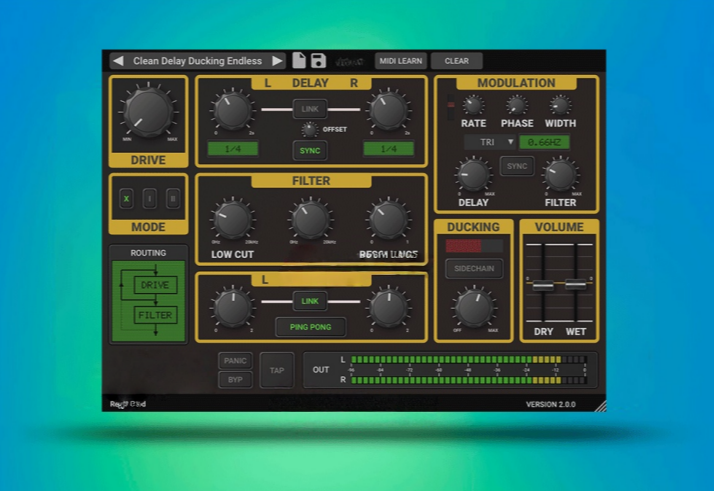 图片[1]-延迟效果器Togu Audio Line TAL-Dub-X v2.2.7 WIN-艾瑞乐精品音频资源网