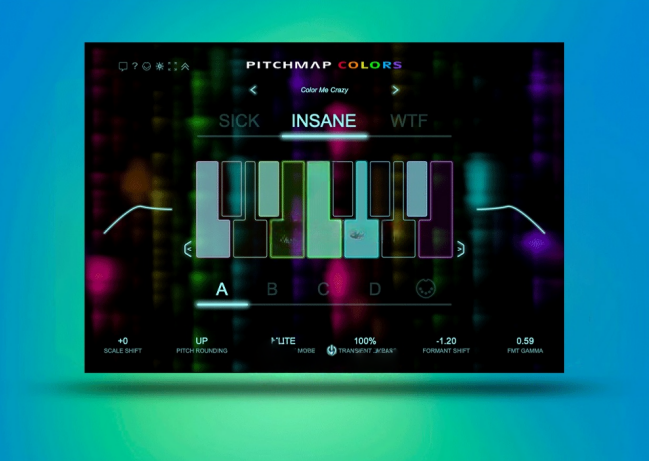 图片[1]-变调整音频效果器Zynaptiq – PITCHMAP COLORS_WIN-艾瑞乐精品音频资源网