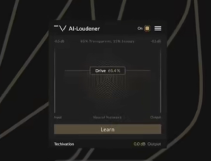 AI人工智能响度效果器插件Techivation AI-Loudener v1.0.2 WiN-艾瑞乐精品音频资源网