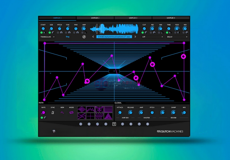 图片[1]-粒子塑形绘图采样器Glitchmachines – Palindrome v2 2.0.0 WIN-艾瑞乐精品音频资源网