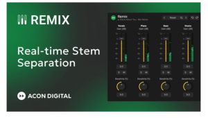 Acon Digital – Remix v1.0.5 WIN智能提取分离伴奏人声鼓-艾瑞乐精品音频资源网