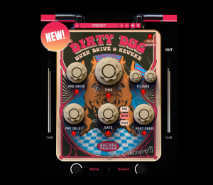 失真/过载混响Safari Pedals Dirty Dog Reverb Win-艾瑞乐精品音频资源网