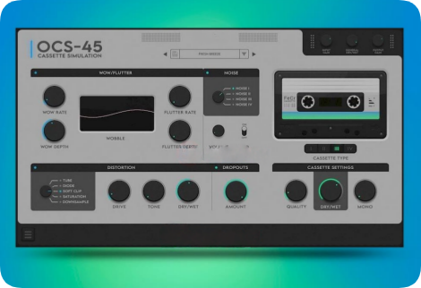图片[1]-磁带模拟仿真Spectral Plugins OCS-45 v1.1.4 WiN-艾瑞乐精品音频资源网