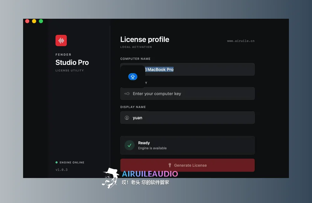 图片[1]-Studio Pro 宿主调试工具_Mac_会员免费制作-艾瑞乐精品音频资源网